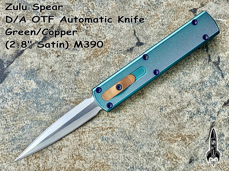 D Rocket Designs  Zulu Spear ³ìD/A OTF Automatic Knife  (2.8